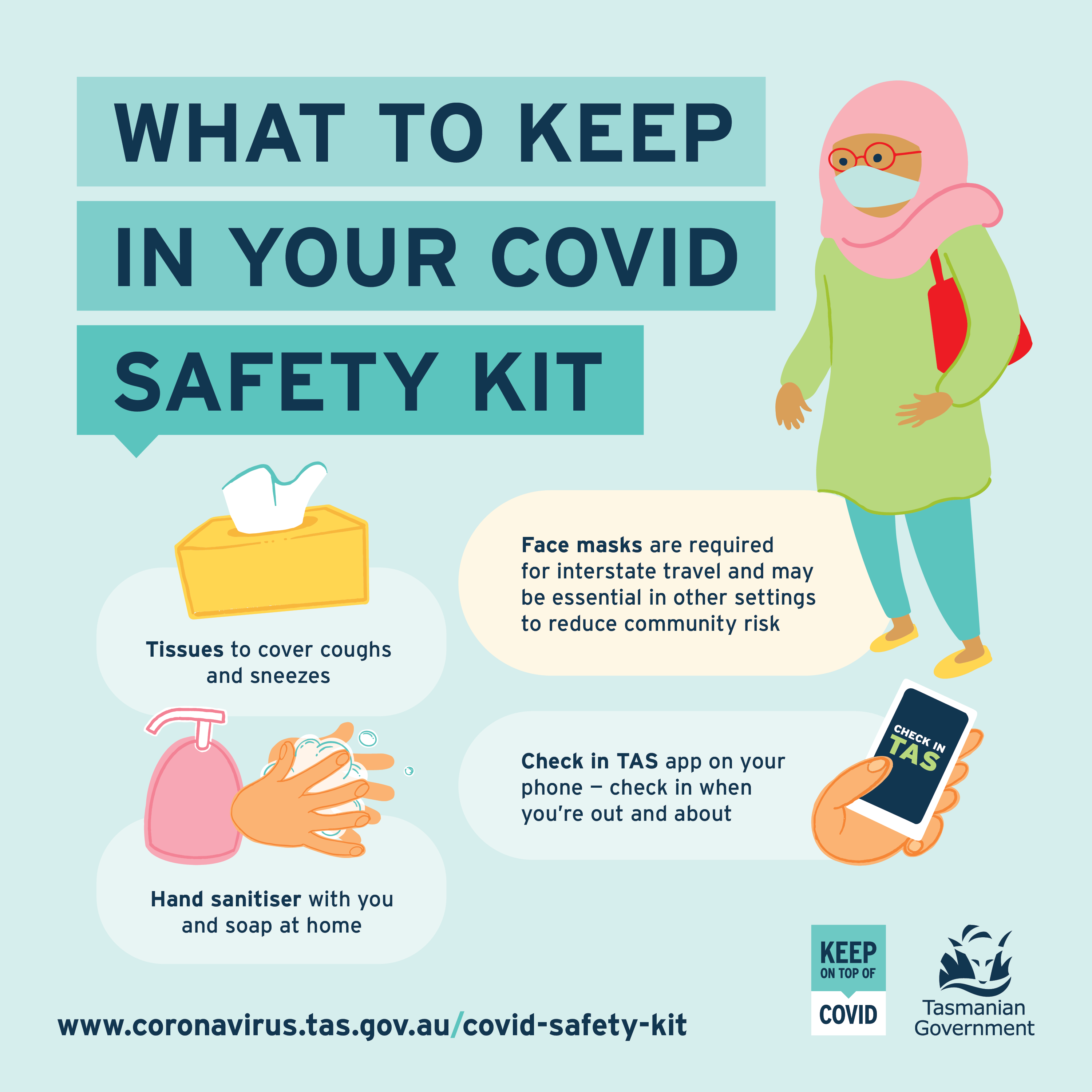 What to keep in your COVID safety kit